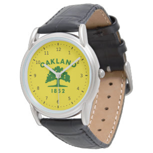 Vlag van Oakland, Californië Horloge