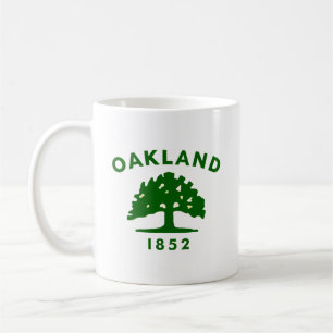 Vlag van Oakland, Californië Koffiemok