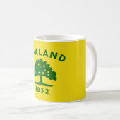 Vlag van Oakland, Californië Koffiemok (Voorkant rechts)