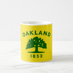 Vlag van Oakland, Californië Koffiemok