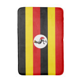 Vlag van Oeganda Badmat (Voorkant Verticaal)
