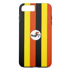 Vlag van Oeganda Case-Mate iPhone Case