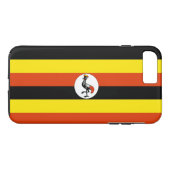 Vlag van Oeganda Case-Mate iPhone Case (Achterkant (Horizontaal))