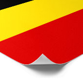 Vlag van Oeganda Poster (Hoek)