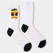 Vlag van Oeganda Sokken (Rechts)