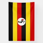 Vlag van Oeganda Spandoek (Verticaal)