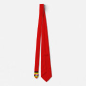 Vlag van Oeganda Stropdas (Achterkant)