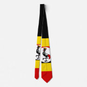 Vlag van Oeganda Stropdas (Achterkant)