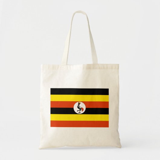 Vlag van Oeganda Tote Bag (Voorkant)