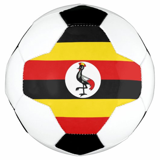 Vlag van Oeganda Voetbal (Voorkant)
