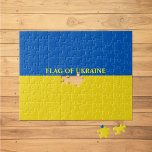 Vlag van Oekraïne 8"x10" Jigzaag Puzzle Legpuzzel<br><div class="desc">Oekraïne Vlag in de kleuren van blauw en geel ontworpen product. ⭐ PERSONALISEER deze sjabloon met uw kunstwerk. ⭐Bewerk het verder om meer wijzigingen aan te brengen. ⭐BRENG dit ontwerp over op elk product. Bezoek al mijn winkels op bit.ly/SandyspiderStores (knippen en plakken).</div>