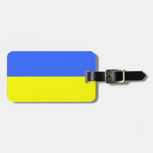 Vlag van Oekraïne Bagagelabel