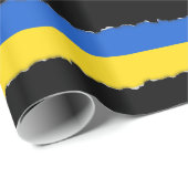 Vlag van Oekraïne Cadeaupapier (Rol Hoek)