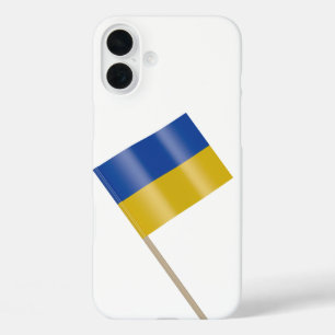 Vlag van Oekraïne iPhone 16 Plus Hoesje