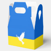 Vlag van Oekraïne - Dove of Peace - Freedom - Peac Bedankdoosjes (Geopend)