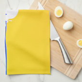 Vlag van Oekraïne - Dove of Peace - Freedom - Peac Theedoek (Quarter Fold)