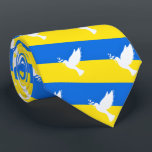 Vlag van Oekraïne - Dove of Peace - Peace - Peace- Stropdas<br><div class="desc">De vlag van Oekraïne - Dove of Peace - Freedom - Peace Support - Solidariteit - Oekraïense vlag - Sterk samen - de slachtoffers van de vrijheid! Laten we van de wereld een betere plek maken - iedereen samen! Een betere wereld begint - hangt af - heeft jou ook nodig!...</div>