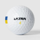 Vlag van Oekraïne Golfballen (Logo)
