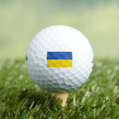 Vlag van Oekraïne Golfballen (Insitu Shirt)