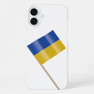 Vlag van Oekraïne iPhone 16 Plus Hoesje