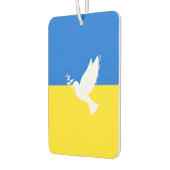 Vlag van Oekraïne Luchtverfrisser Dove of Peace (Links)