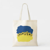 Vlag van Oekraïne met zonnebloemen Tote Bag (Achterkant)