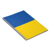 Vlag van Oekraïne Notitieboek (Rechterzijde)