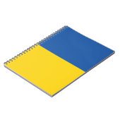 Vlag van Oekraïne Notitieboek (Linkerzijde)