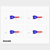 vlag van oekraïne - oekraïne rechthoekige sticker (Vel)