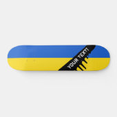 Vlag van Oekraïne Persoonlijk Skateboard (Horizontaal)
