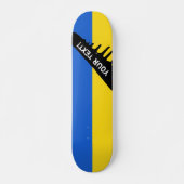 Vlag van Oekraïne Persoonlijk Skateboard (Voorkant)