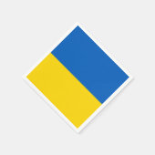 Vlag van Oekraïne Servet (Hoek)