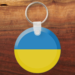 Vlag van Oekraïne Sleutelhanger