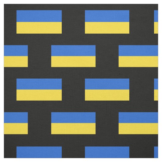 Vlag van Oekraïne Stof (Swatch)