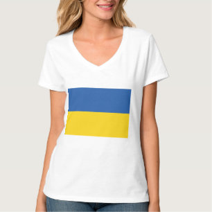 Vlag van Oekraïne T-shirt
