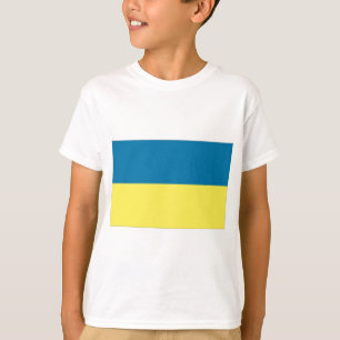 Vlag van Oekraïne T-shirt