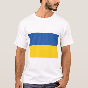Vlag van Oekraïne T-shirt