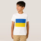 Vlag van Oekraïne T-shirt (Voorkant volledig)