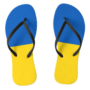Vlag van Oekraïne Teenslippers