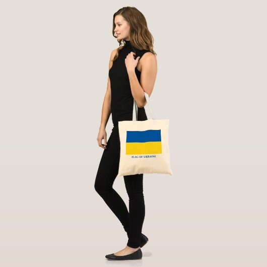 Vlag van Oekraïne Tote Bag (Voorkant (model))