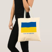 Vlag van Oekraïne Tote Bag (Voorkant (product))