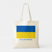 Vlag van Oekraïne Tote Bag (Achterkant)