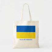 Vlag van Oekraïne Tote Bag (Voorkant)