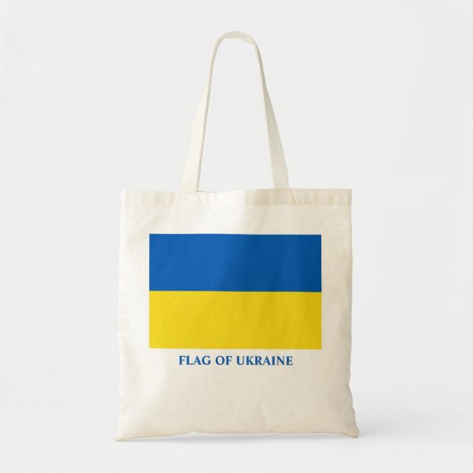 Vlag van Oekraïne Tote Bag (Voorkant)