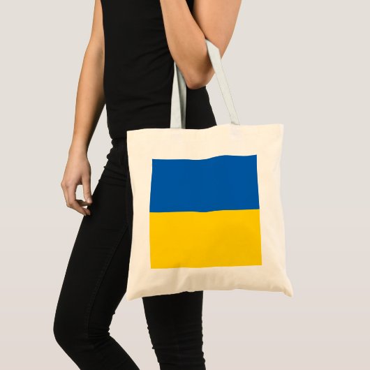 Vlag van Oekraïne Tote Bag (Voorkant (product))
