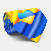 Vlag van Oekraïne - Vrede - Stropdas van vrijheid (Opgerold)