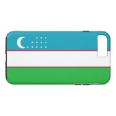 Vlag van Oezbekistan Case-Mate iPhone Case (Achterkant (Horizontaal))