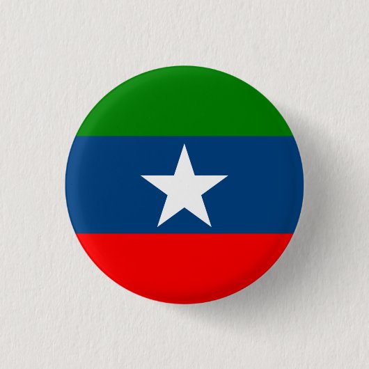 Vlag van Ogaden Ronde Button 3,2 Cm (Voorkant)