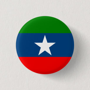 Vlag van Ogaden Ronde Button 3,2 Cm