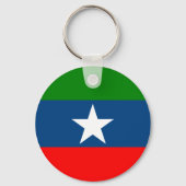 Vlag van Ogaden Sleutelhanger (Voorkant)